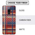 Red and Blue Plaid Galaxy S9 Skin